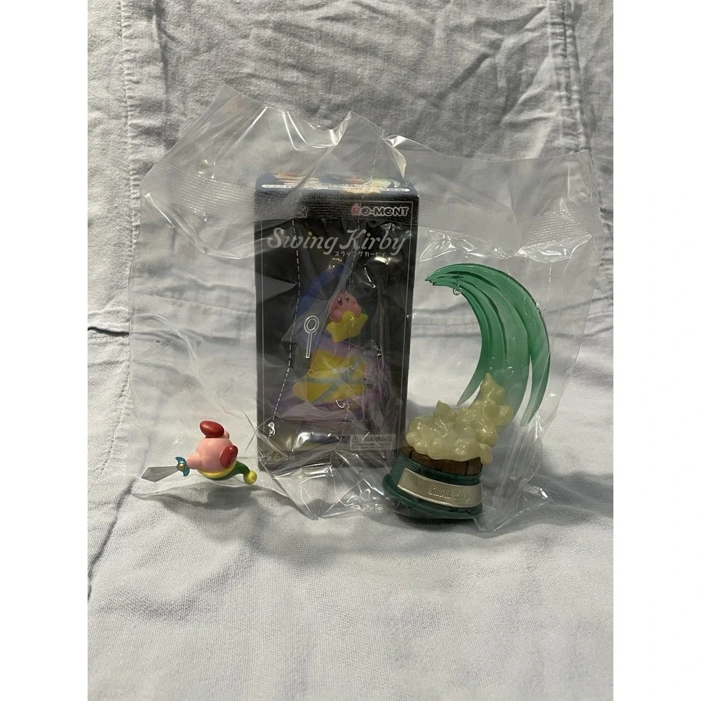 NEW Re-Ment Nintendo Kirby - Swing Kirby - Collectible Figure -‎ Sword Kirby